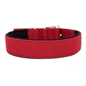 Doggie Comfort Dokuma Köpek Boyun Tasması Large Kırmızı 4x57-65 Cm - 1