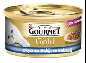 Gourmet Gold Okyanus Balıklı Yetişkin Konserve Kedi Maması 85 Gr - 1