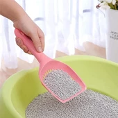 Moderna Dar Aralıklı Kedi Kumu Küreği Sarı 10x28 Cm - 4