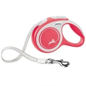 Flexi New Comfort Şerit Otomatik Köpek Gezdirme Tasması Xsmall Kırmızı 3 Mt - 1