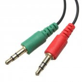 Syrox C119 3.5mm Kulaklık ve Mikrofon Ayırıcı Kablo - 1