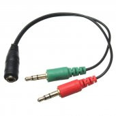 Syrox C119 3.5mm Kulaklık ve Mikrofon Ayırıcı Kablo - 4