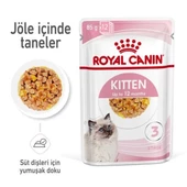 Royal Canin Kitten Jelly Pouch Yavru Konserve Kedi Maması 85 Gr - 3
