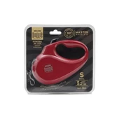 Doggie Master Otomatik Köpek Uzatma Tasması Small Kırmızı 15 Kg 5 Mt - 1
