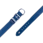 Doggie Comfort Deri Pati Desenli Köpek Boyun Tasması Large Mavi 4x57-65 Cm thumbnail 4