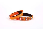 Doggie Comfort Dokuma Köpek Boyun Tasması Small Turuncu 1.5x25-30 Cm - 1