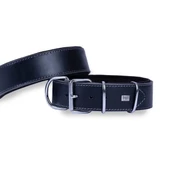 Doggie Dayanıklı Deri Köpek Boyun Tasması Small Siyah 5x50-60 Cm - 1