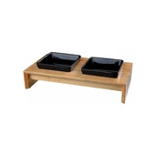 Trixie Kedi ve Köpek Mama Su Kabı Seti 2x0.2 Lt 28x5x15 Cm - 1