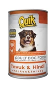 Quik Tavuk ve Hindili Yetişkin Konserve Köpek Maması 415 Gr - 1