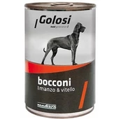Golosi Sığır ve Dana Etli Yetişkin Köpek Konservesi 400 Gr - 1