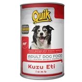 Quik Kuzu Etli Yetişkin Köpek Konserve Maması 415 Gr - 1