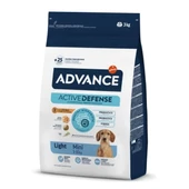 Advance Light Mini Tavuklu Küçük Irk Diyet Köpek Maması 3 Kg - 1