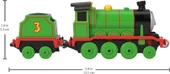 Thomas Ve Friends Büyük Tekli Tren Sür Bırak ASHIMA HFX91-HNN20 - 3
