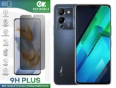 Infinix Note 12 Ekran Koruyucu Tam Uyumlu 9H Esnek Nano Kırılmayan MAT HAYALET(Privacy) - 1