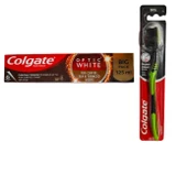 Colgate Kahve, Çay Ve Tütün Kullanıcıları Için Süper Clean Black Orta Diş Fırçası + Macun 125 Ml 1 + 1 Adet - 1