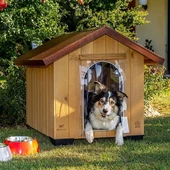 Ferplast Domus Canile Köpek Kulübesi Medium 70x83x67 Cm - 4