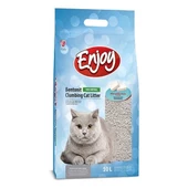 Enjoy Topaklanan Marsilya Sabun Kokulu Bentonit Doğal Kedi Kumu 10 Lt - 1