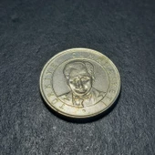 Escoines Koleksiyon 39963675dde3710cff 25yeni Kuruş 2005 Çapaklı portre/Nadir çıkar YTL madeni para thumbnail 2