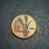 Escoines Koleksiyon 39963675dde3710cff 1968 Bakır ÇÇT+ Patinalı 10Kuruş eski madeni para thumbnail 2