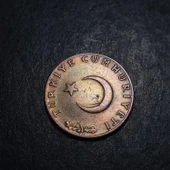 Escoines Koleksiyon 39963675dde3710cff 1968 Bakır ÇÇT+ Patinalı 10Kuruş eski madeni para thumbnail 5