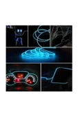 Araç Içi Aydınlatma Ip Neon Led Buz Mavisi - 1