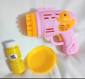 Oyuncak Ördekli Pilli Köpük Tabancası - Duck Bubble Gun - 4