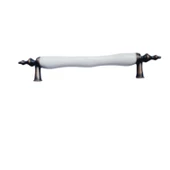 BEYAZ PORSELEN KULP ANTİK AYAK KÜBRA 128 MM / 5 ADET - 2