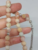 Güneş Taşı Üst Segment Petek Kesim 33lük Tesbih 8mm (36540) thumbnail 2