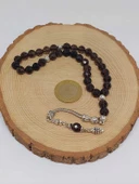 Dumanlı Kuvars Taşı Üst Segment Faset Kesim 33lük Tesbih 8mm (42510) thumbnail 5