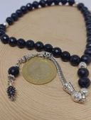 Turmalin Taşı Üst Segment Petek Kesim 33lük Tesbih 8mm (36555) thumbnail 3