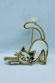 Bastet Kedi Broş Yaka İğnesi thumbnail 2