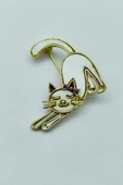 Bastet Kedi Broş Yaka İğnesi - 3