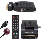 MAGBOX SCART PLUS TKGS'Lİ MİNİ SD SCART UYDU ALICISI - 2