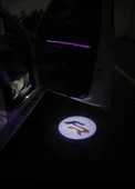 FR Araçları Kapı Altı Led Logo Mesafe Sensörlü Yeni Nesil 2 ADET - 1