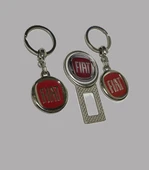 Fiat Logolu Metal Otomobil Anahtarlığı 2 Adet Kemer Toka Hediye - 3