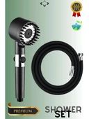 DUŞ SETİ MASAJLI + PVC DUŞ SPİRALİ + KROM DUŞ MAFSALI GARANTİLİ - 1