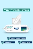 Iz Bırakmaz Yüzey Temizlik Havlusu Karbonat & Beyaz Sirke 100 Yaprak 3 Adet - 2