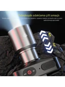 METAL KASA Kafa Feneri - 50W Cree Led, Şarjlı ve Su Geçirmez (YURT DIŞINDAN) - 3