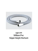 SİLİKON DUŞ SPİRALİ ÇELİK UÇLU 150 CM - 1