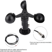 Rüzgar Hızı Ölçüm Sensörü 0-5 V Gerilim Çıkışlı (Anemometre) thumbnail 2