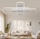 TT Aydınlatma TT324-BY  57 x 17 Profil Mat Beyaz 3 lü Plofonyer Led Avize thumbnail 2