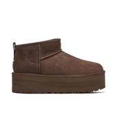 UGG Classic Ultra Mini Platform Burnt Cedar Womens thumbnail 1