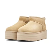 UGG Classic Ultra Mini Platform Brown Driftwood Womens thumbnail 4