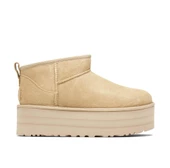 UGG Classic Ultra Mini Platform Brown Driftwood Womens thumbnail 1