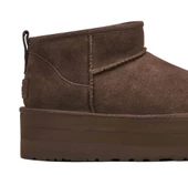 UGG Classic Ultra Mini Platform Burnt Cedar Womens thumbnail 2