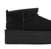 UGG Classic Ultra Mini Platform Black Womens thumbnail 2
