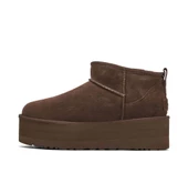 UGG Classic Ultra Mini Platform Burnt Cedar Womens thumbnail 3