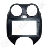 OTO TABLET ÇERÇEVE NISSAN MICRA 2010+ 9" SİYAH TAC-140 - 1