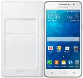 Samsung Galaxy Grand Prime Flip Wallet Kılıf, Beyaz EF-WG530BWSEGWW - 2