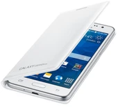 Samsung Galaxy Grand Prime Flip Wallet Kılıf, Beyaz EF-WG530BWSEGWW - 4